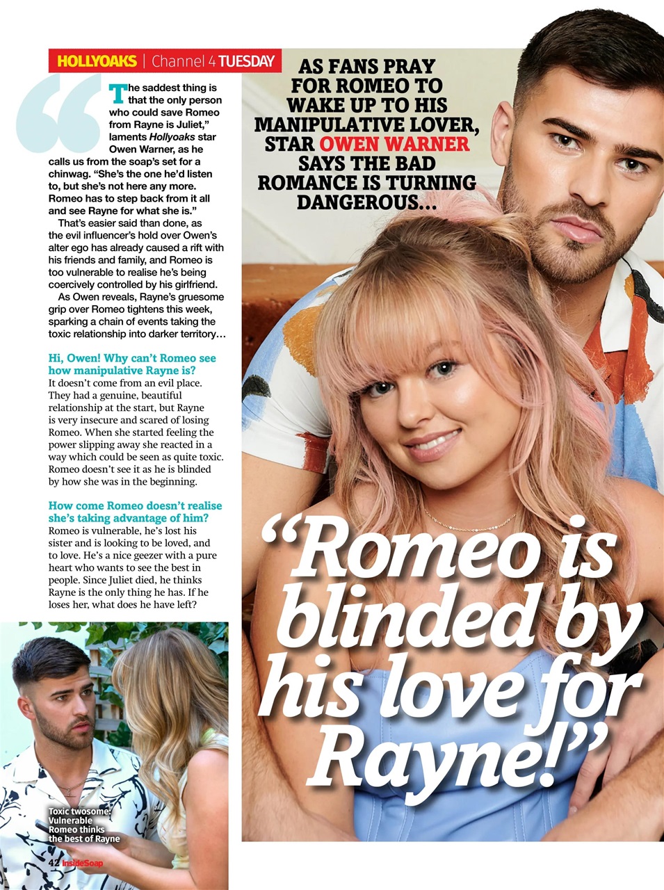 Inside Soap Preview Pages