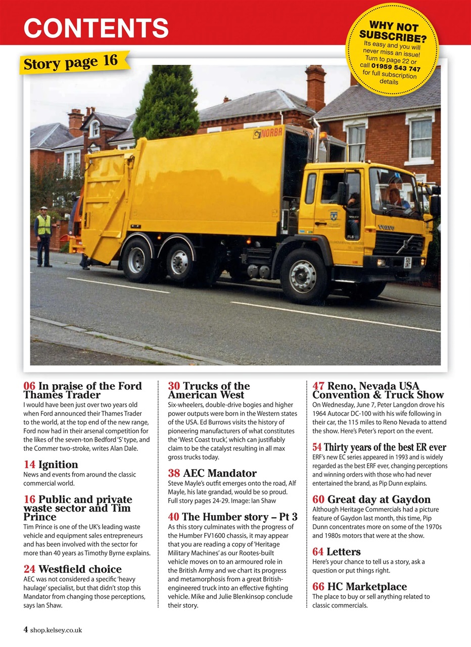 Heritage Commercials Magazine Preview Pages