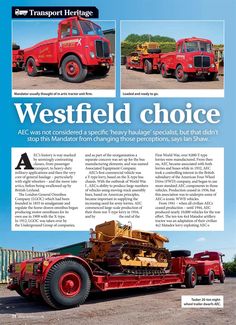 Heritage Commercials Magazine Preview Pages