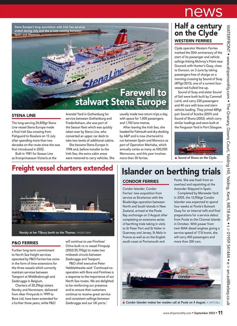 Ships Monthly Preview Pages