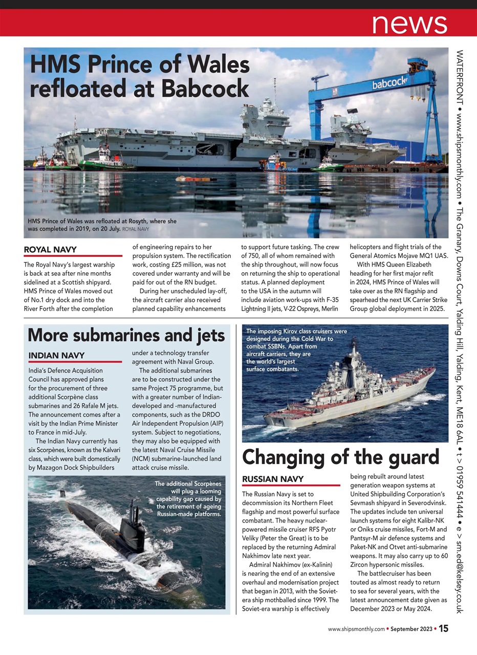 Ships Monthly Preview Pages