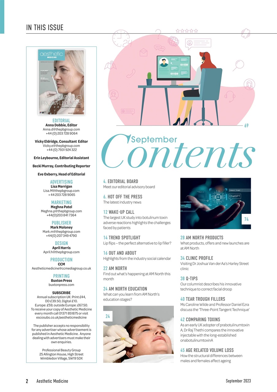 Aesthetic Medicine Preview Pages