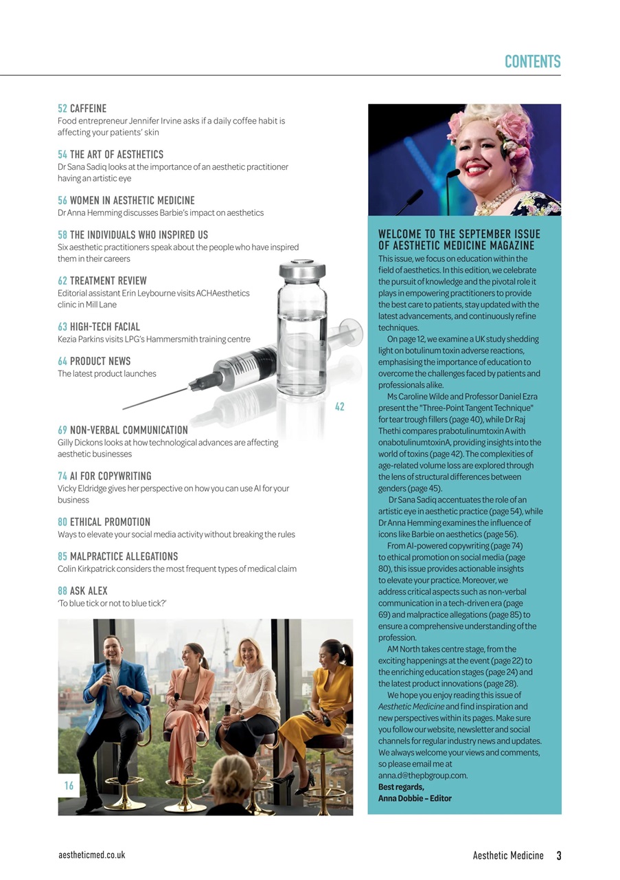 Aesthetic Medicine Preview Pages