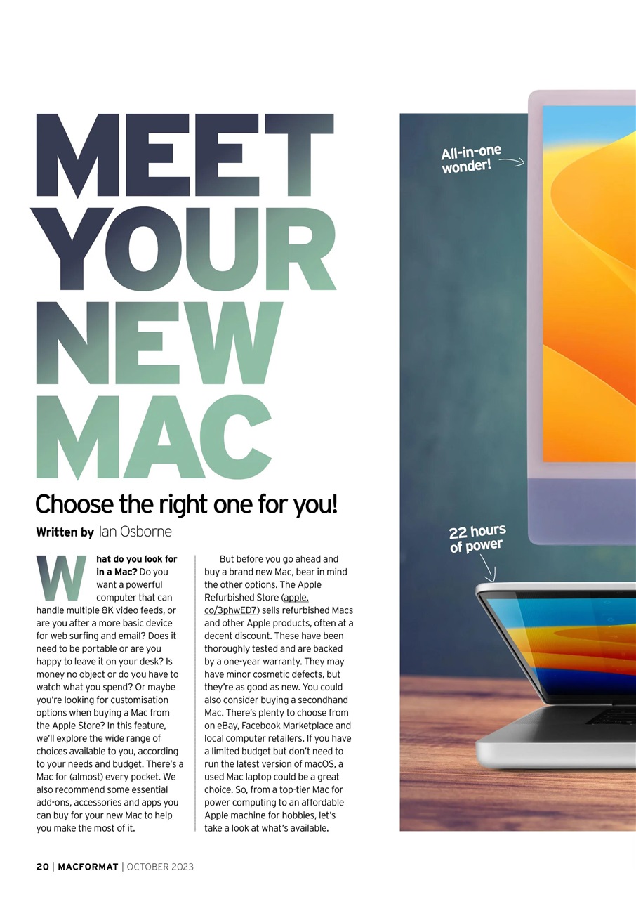MacFormat Preview Pages