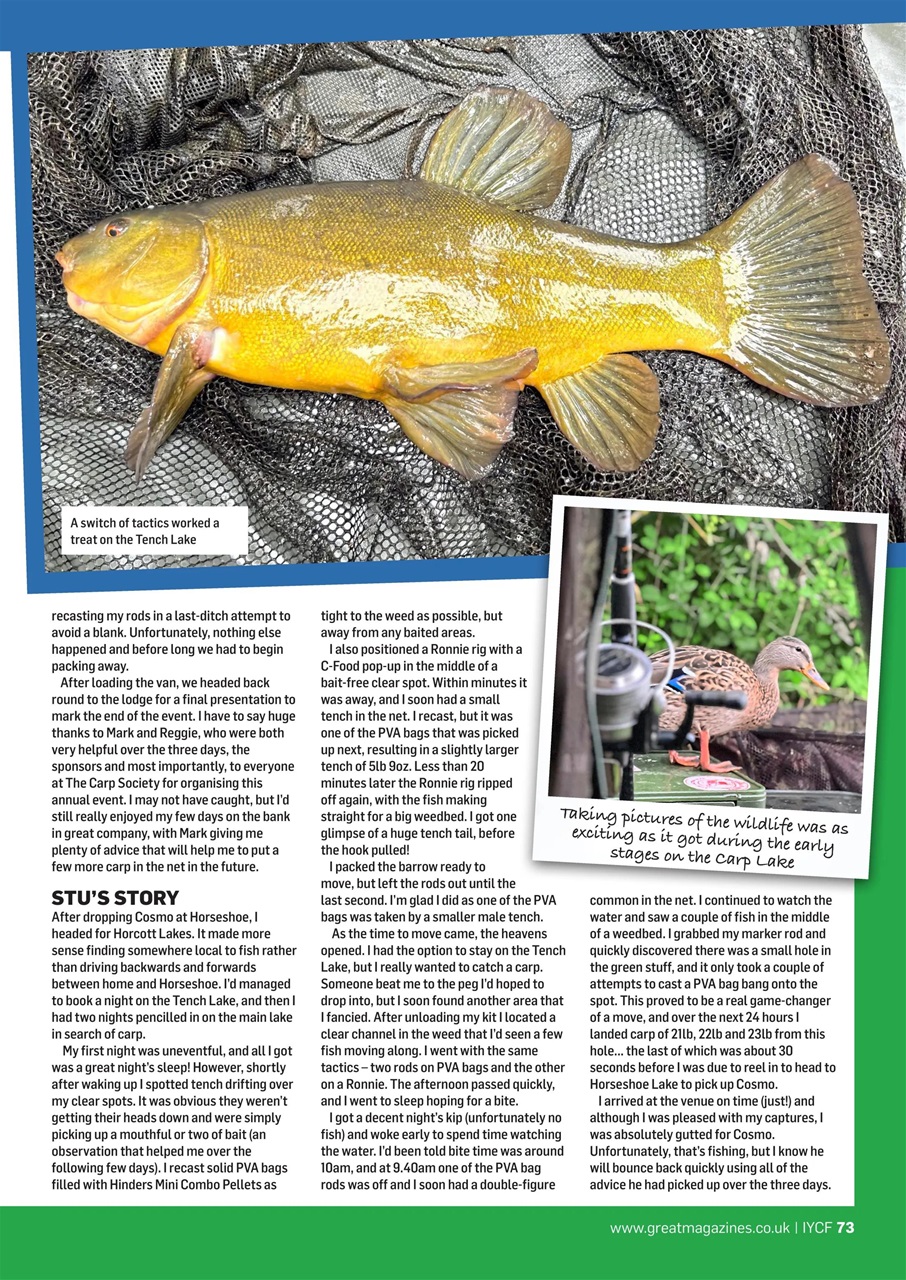 Improve Your Coarse Fishing Preview Pages