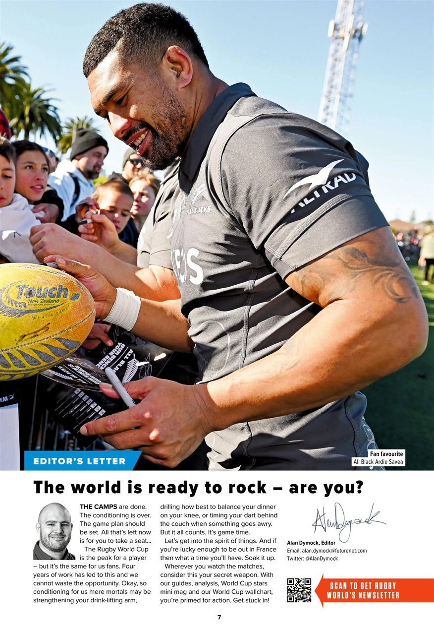 Rugby World Preview Pages