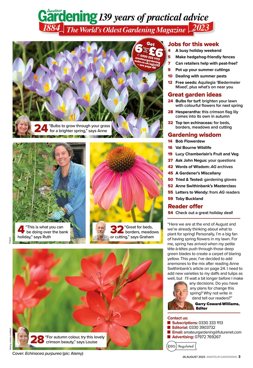 Amateur Gardening Preview Pages