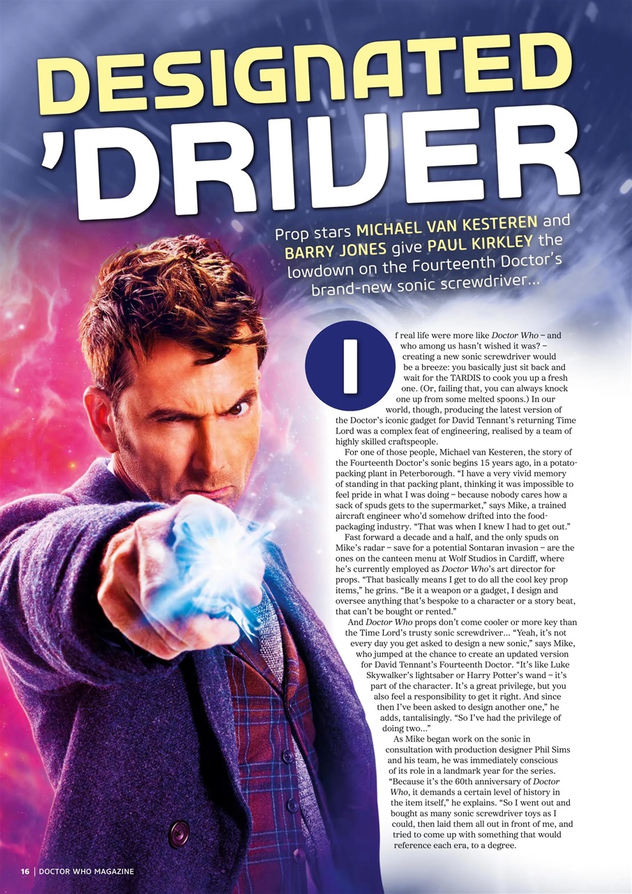 Doctor Who Magazine Preview Pages