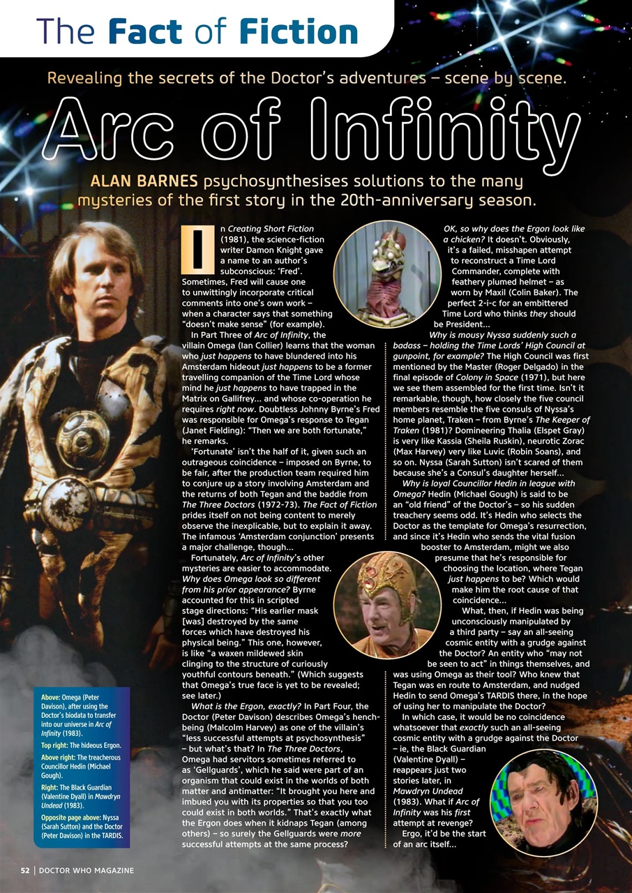 Doctor Who Magazine Preview Pages