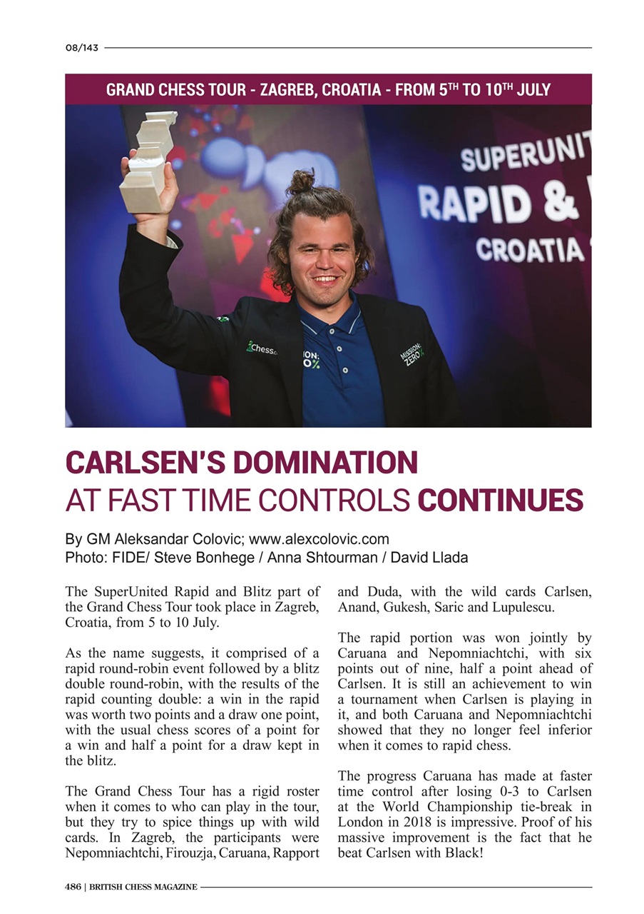 British Chess Magazine Preview Pages