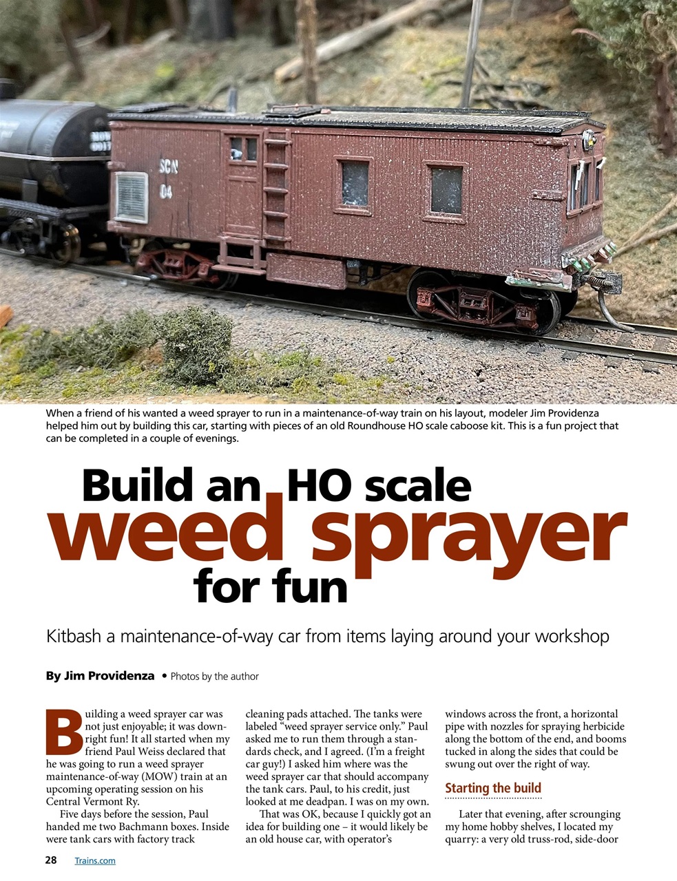 Model Railroader Preview Pages