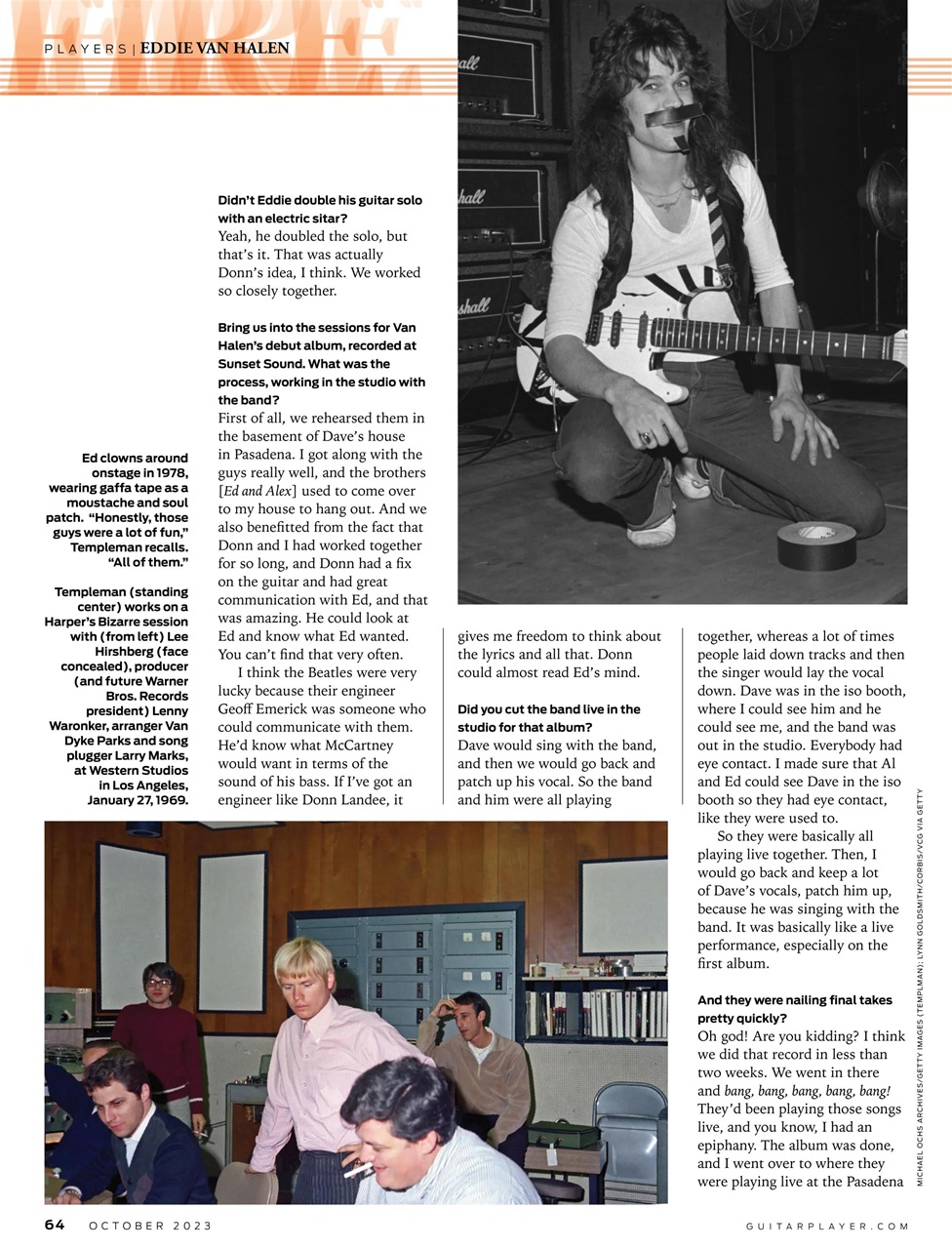 Guitar Player Preview Pages