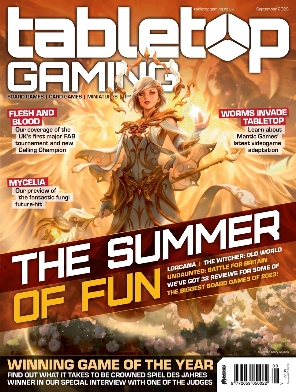 Tabletop Gaming Preview Pages