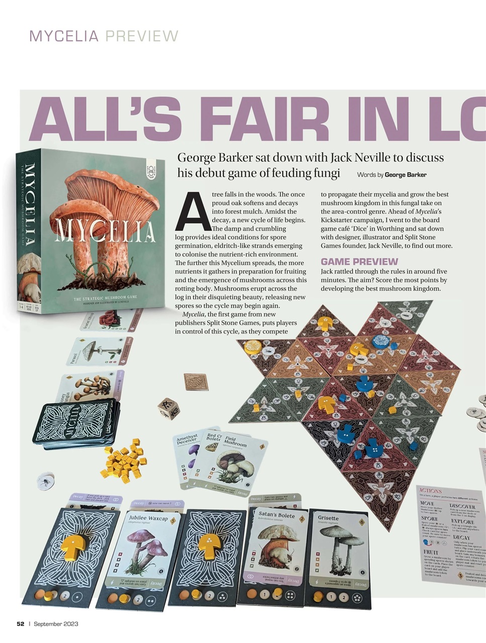 Tabletop Gaming Preview Pages