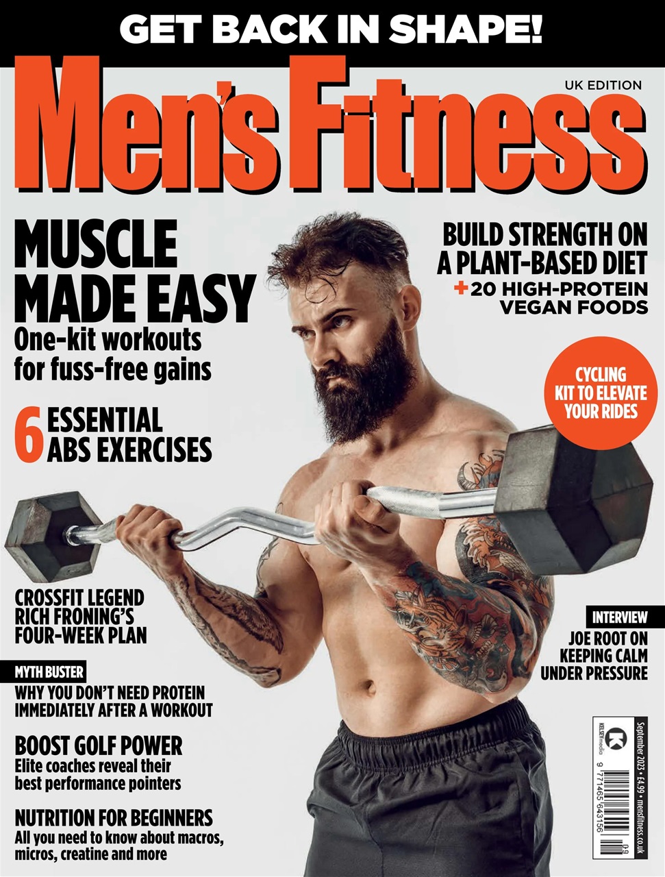 Men's Fitness Preview Pages