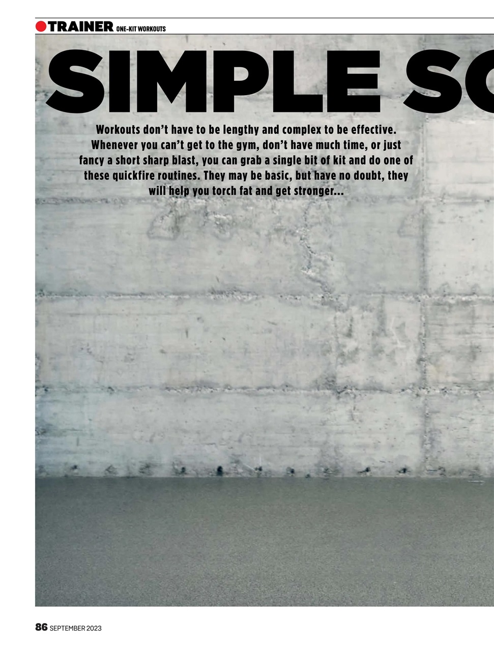 Men's Fitness Preview Pages