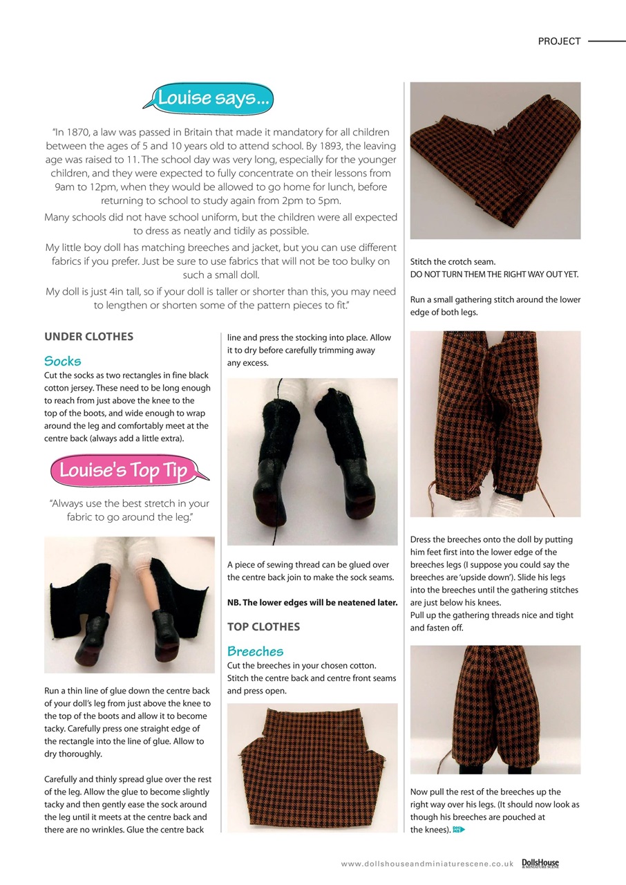 Dolls House and Miniature Scene Preview Pages