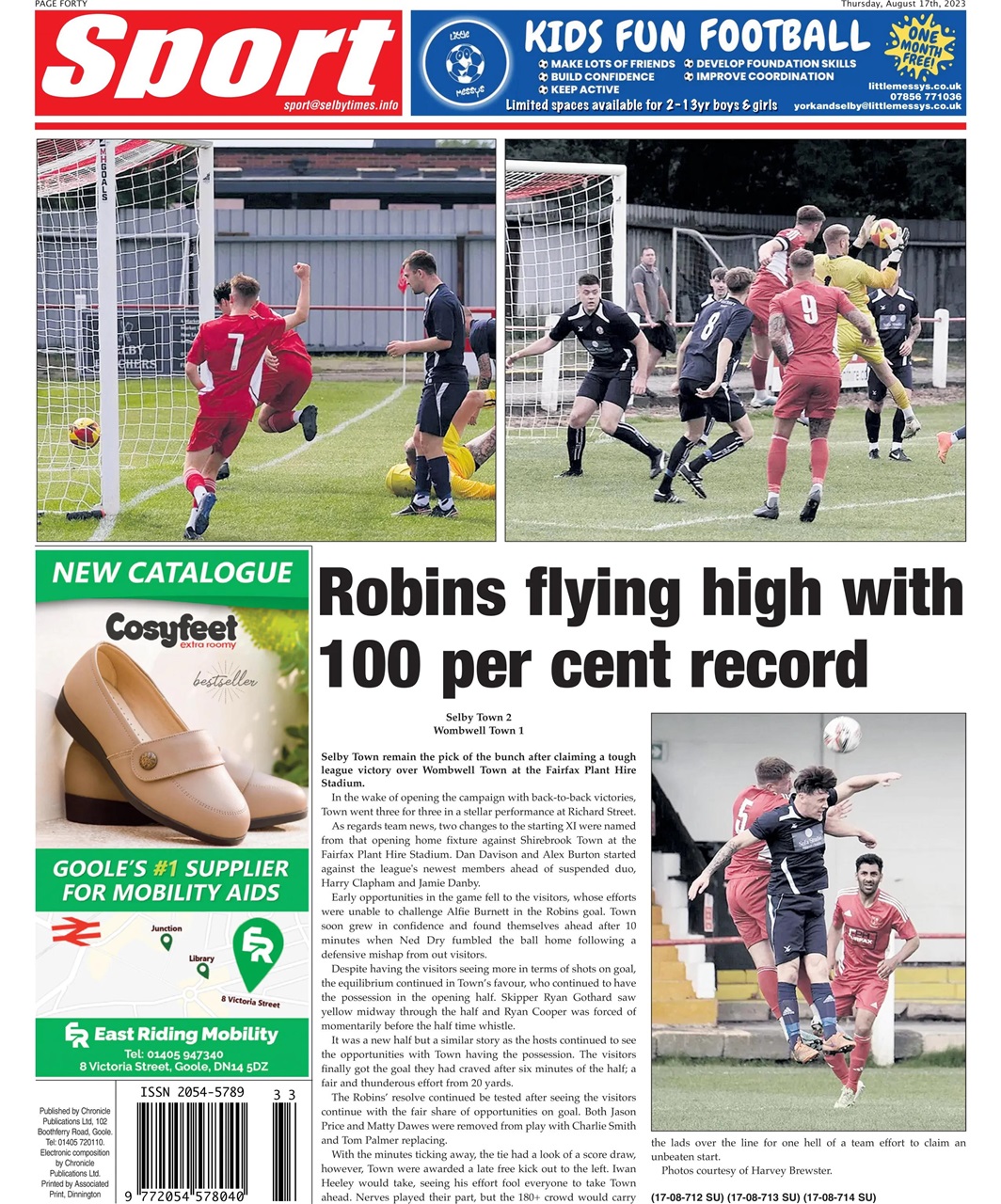 Selby Times Preview Pages