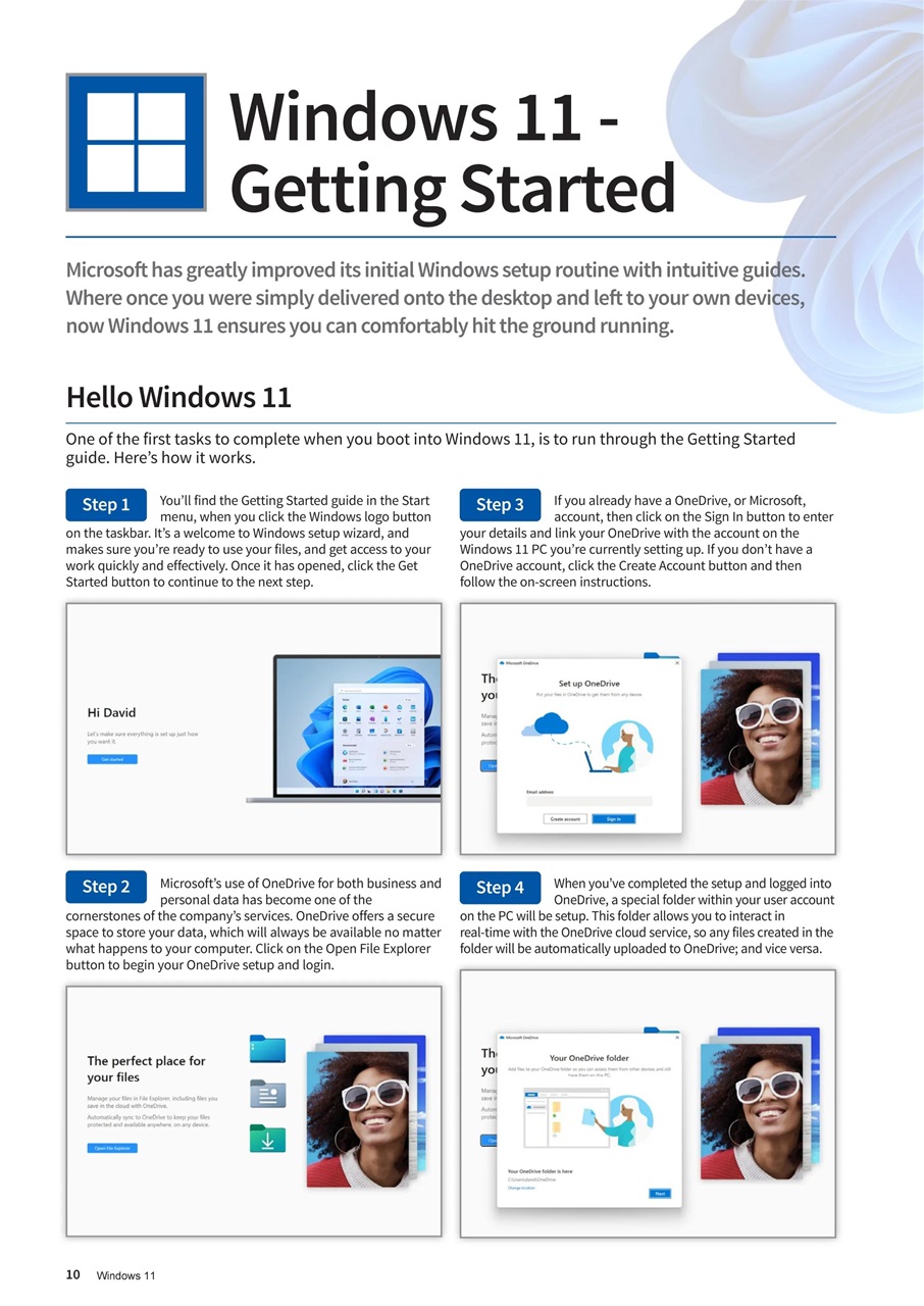Windows User Preview Pages