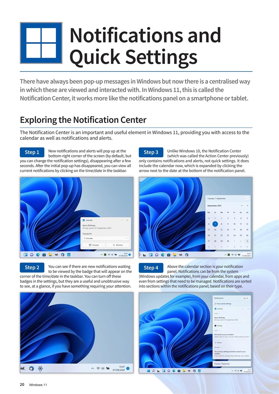 Windows User Preview Pages