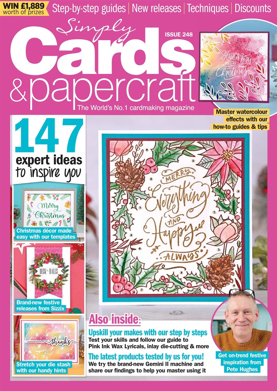 Simply Cards & Papercraft Preview Pages