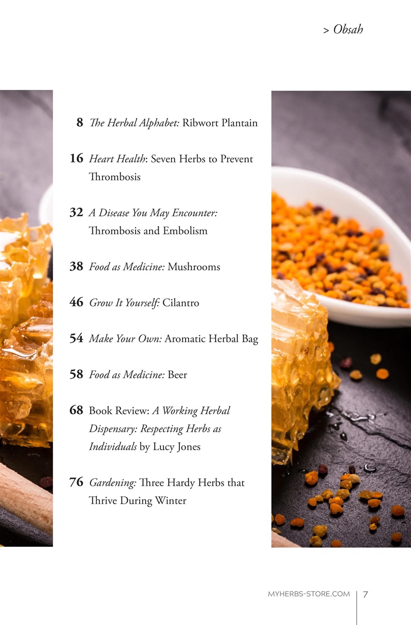 My Herbs Magazine Preview Pages