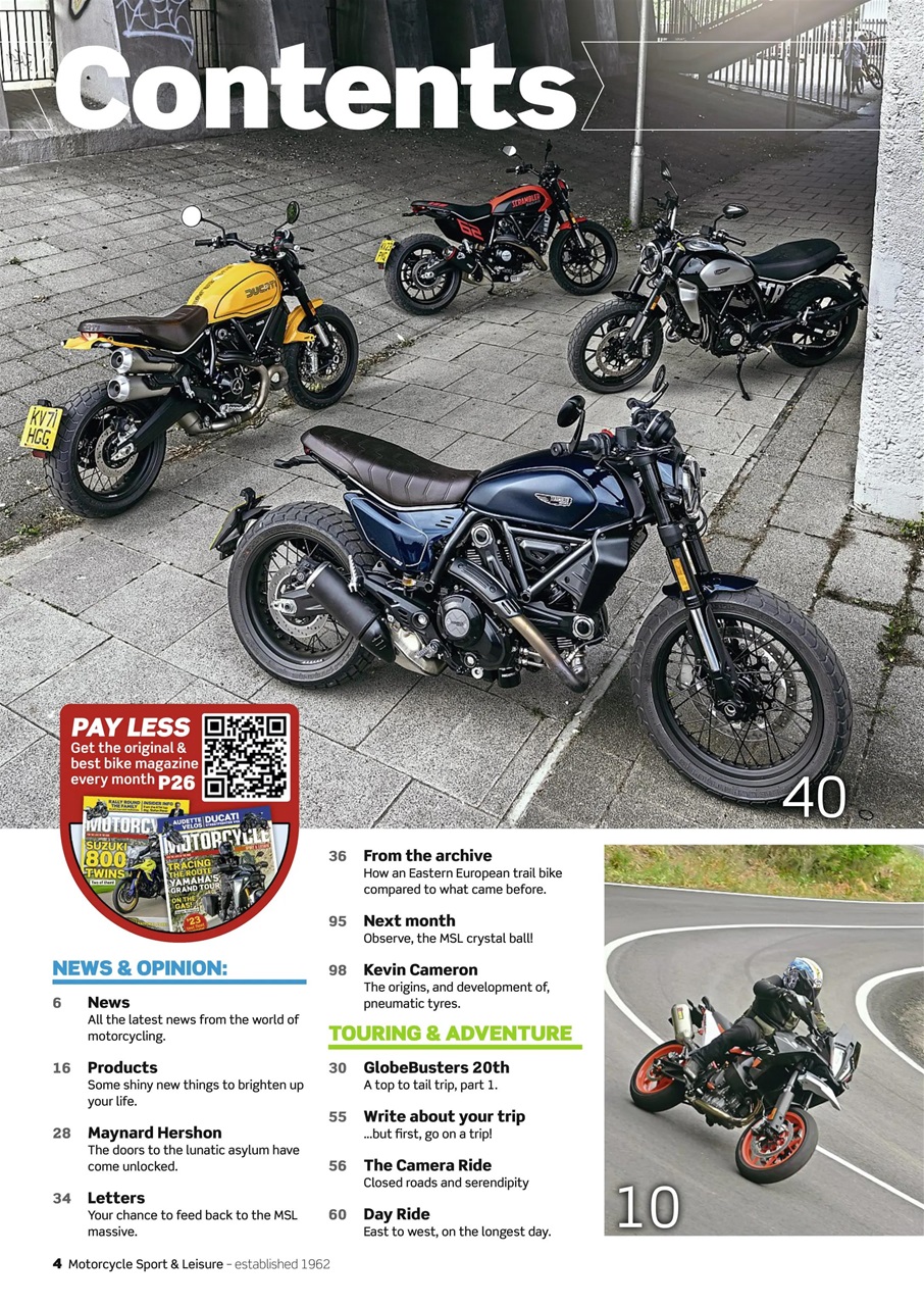 Motorcycle Sport & Leisure Preview Pages