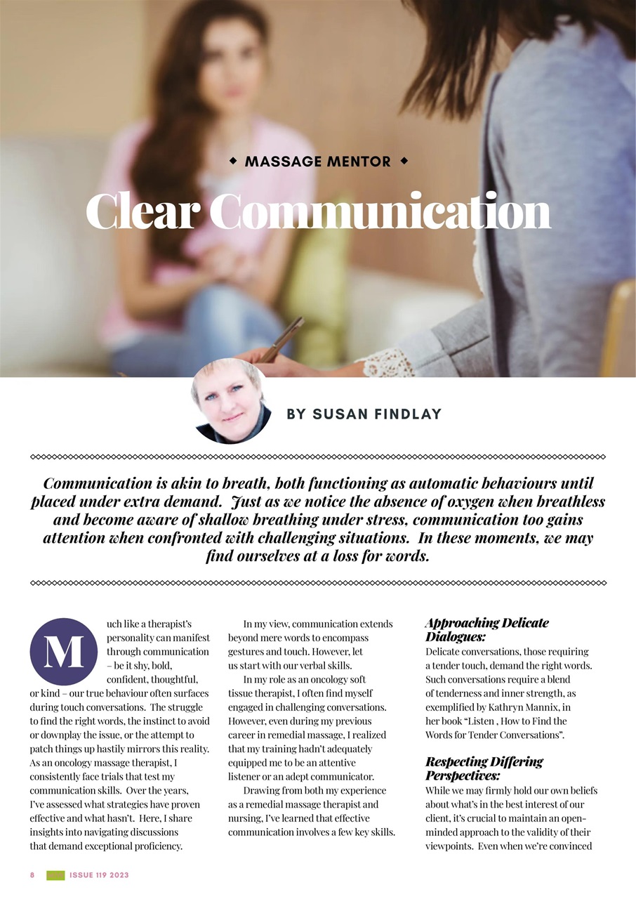 Massage World Preview Pages