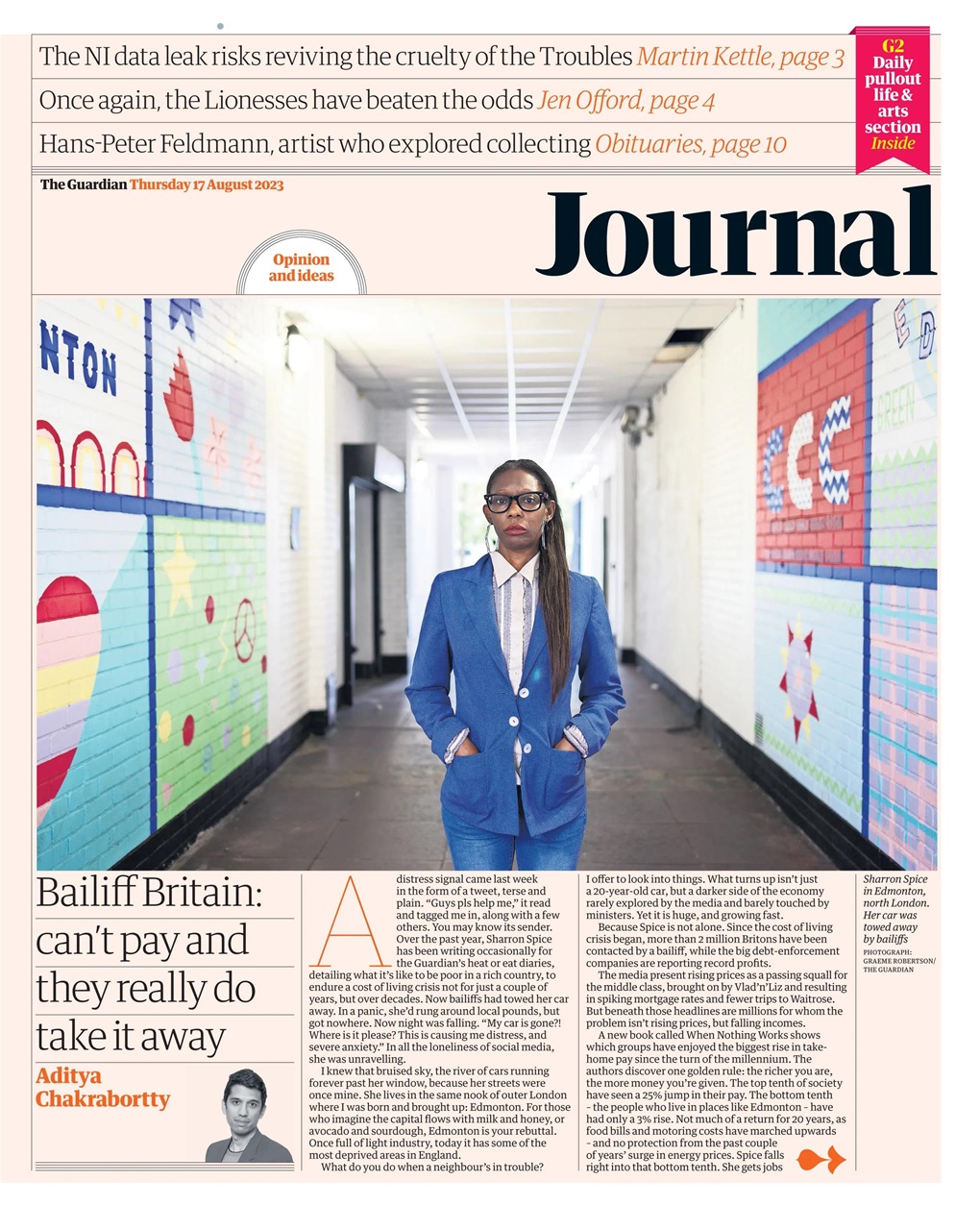 The Guardian Newspaper Preview Pages