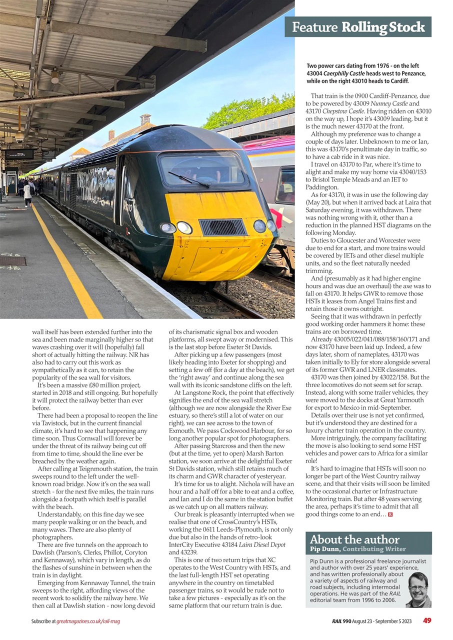 Rail Preview Pages