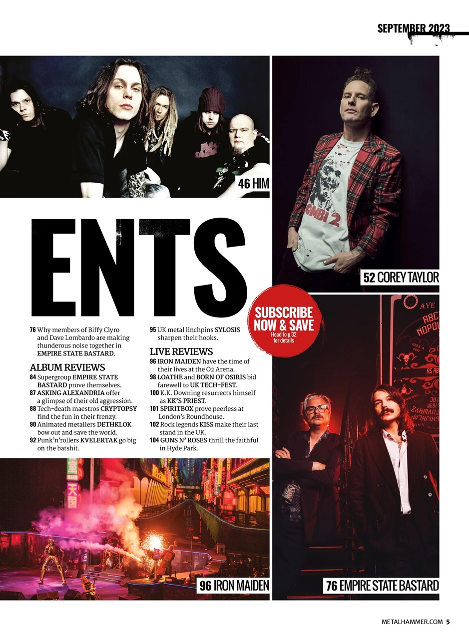 Metal Hammer Preview Pages