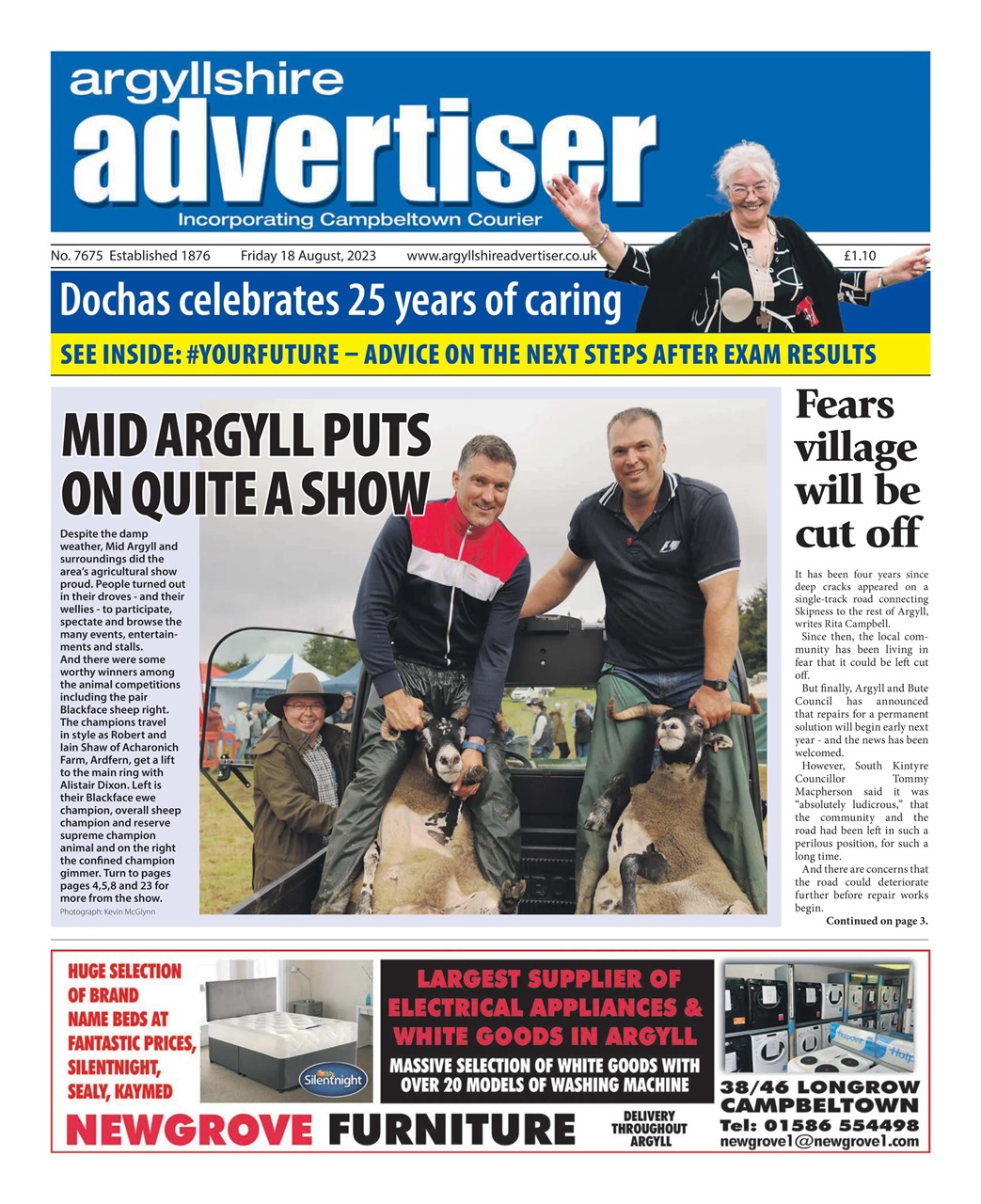 Argyllshire Advertiser Preview Pages