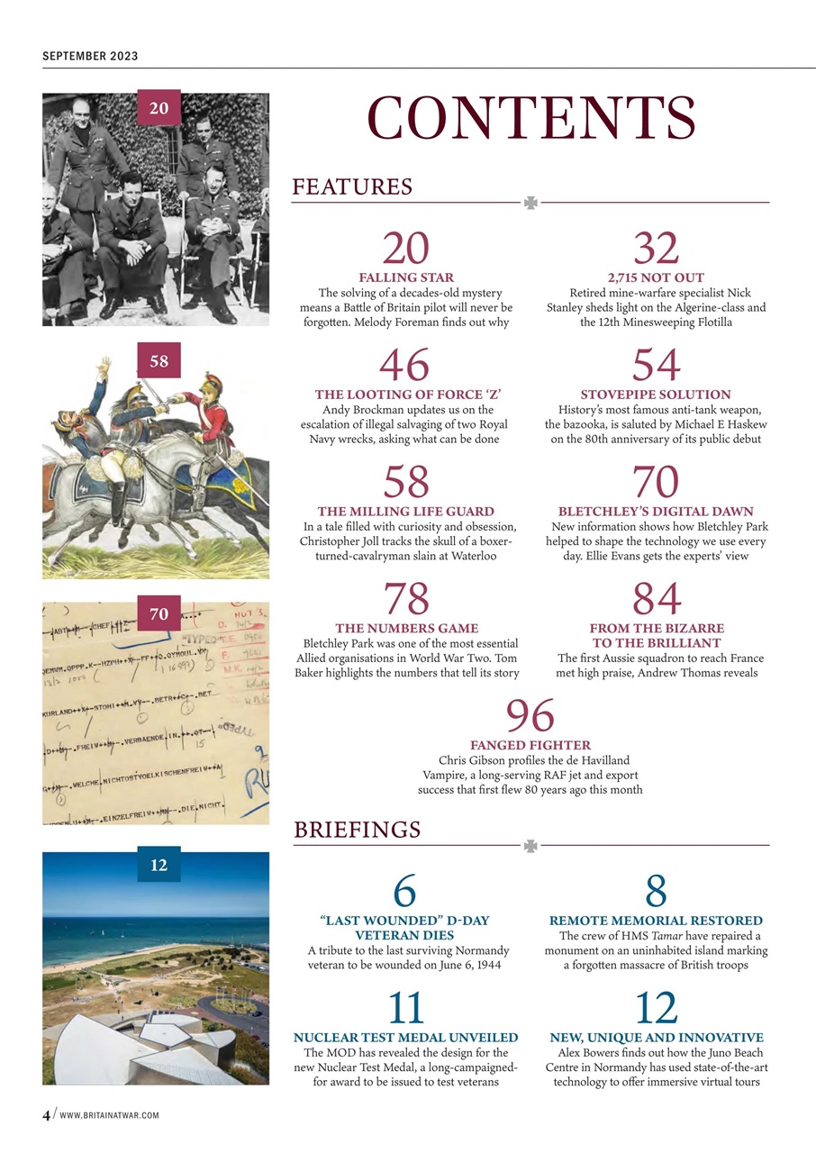 Britain at War Magazine Preview Pages