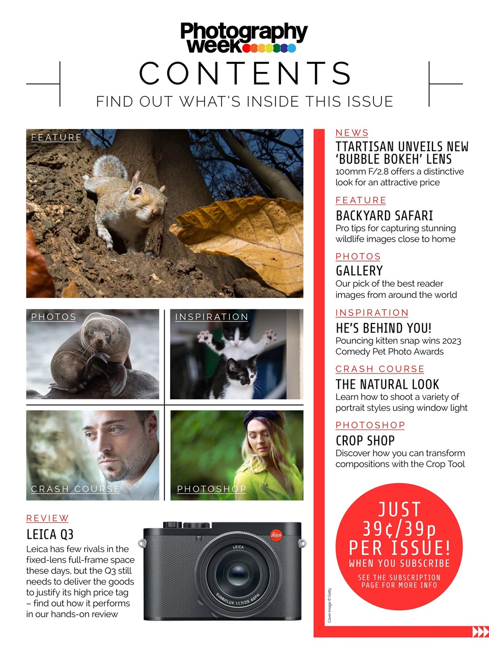 Photography Week Preview Pages