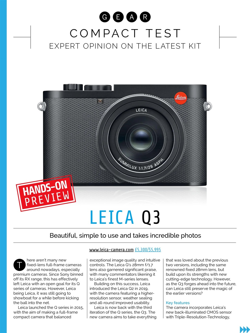 Photography Week Preview Pages