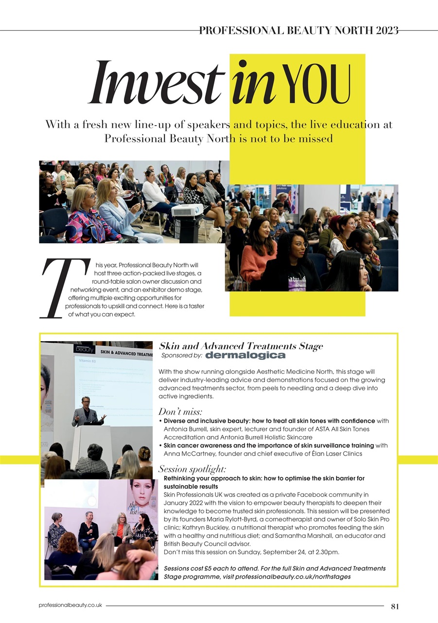 Professional Beauty Preview Pages