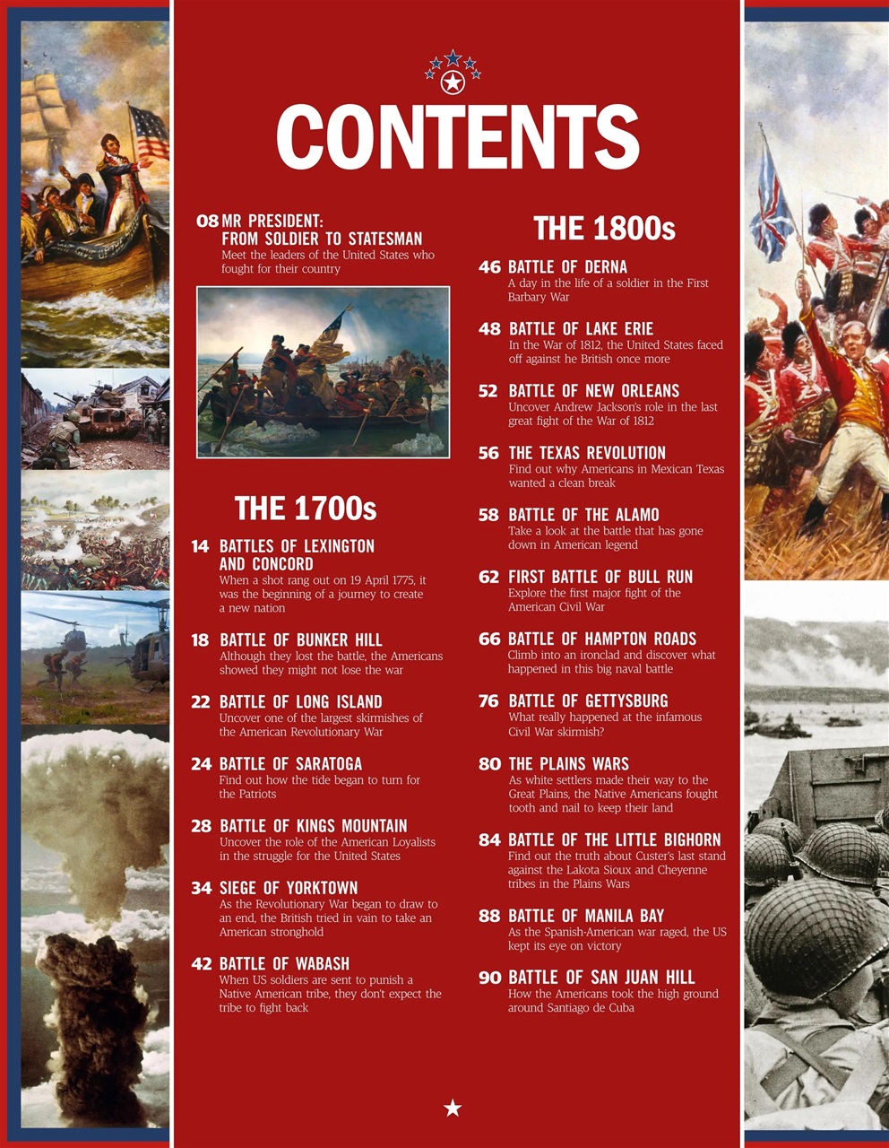 History of War Bookazine Preview Pages