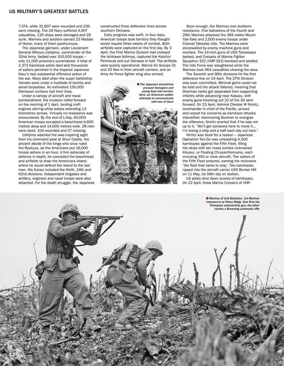History of War Bookazine Preview Pages