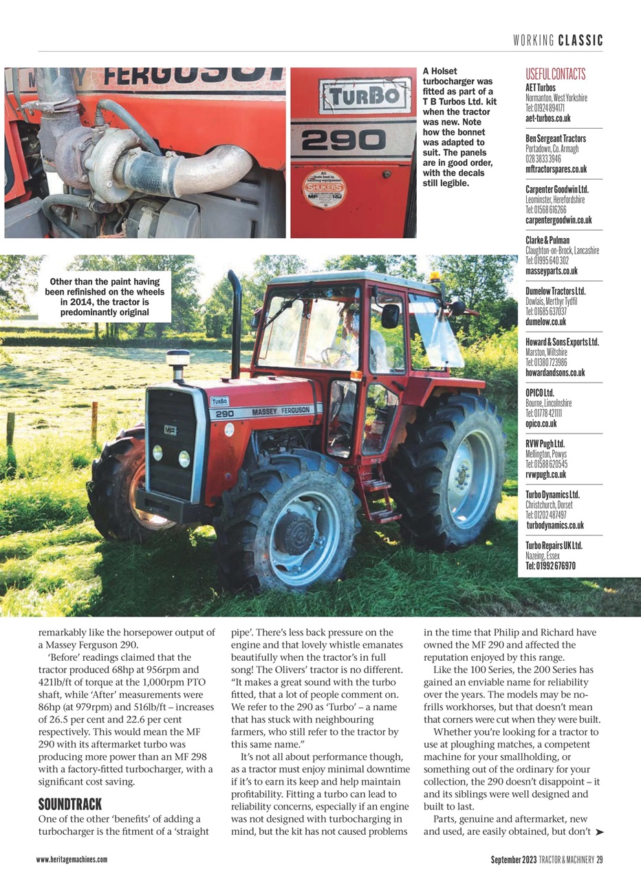 Tractor & Machinery Preview Pages