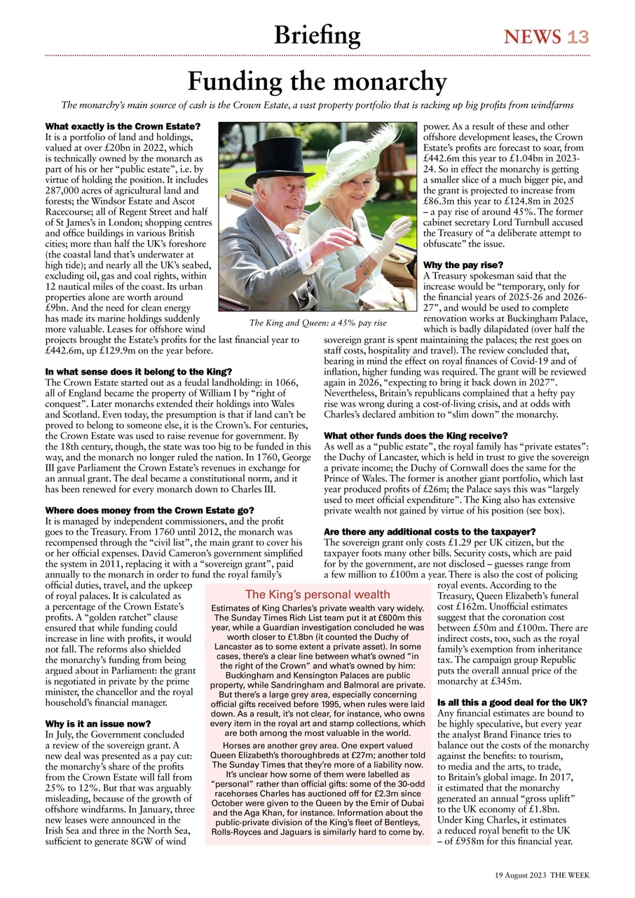 The Week Preview Pages