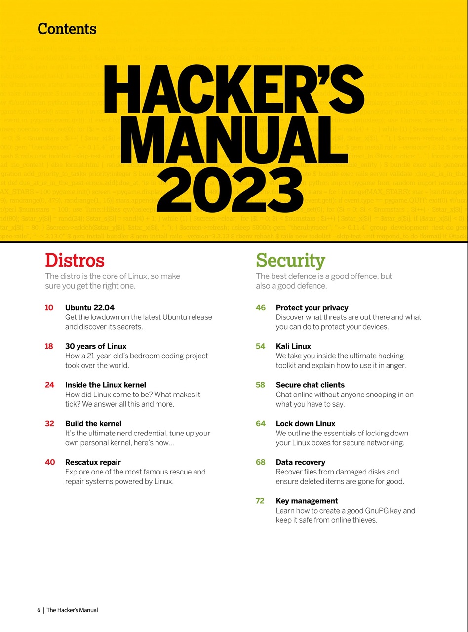 Technology Bookazine Preview Pages