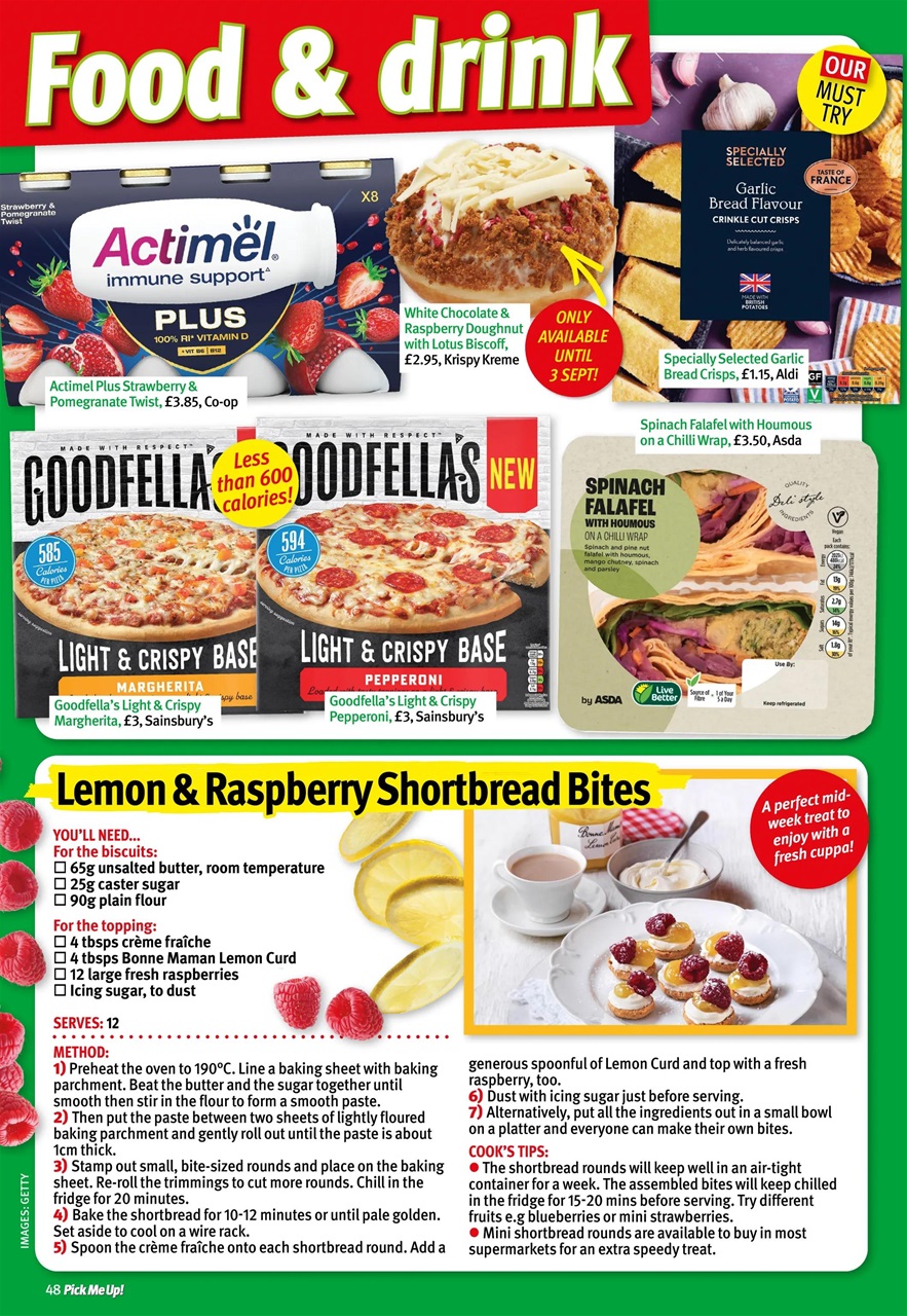 Pick Me Up Preview Pages