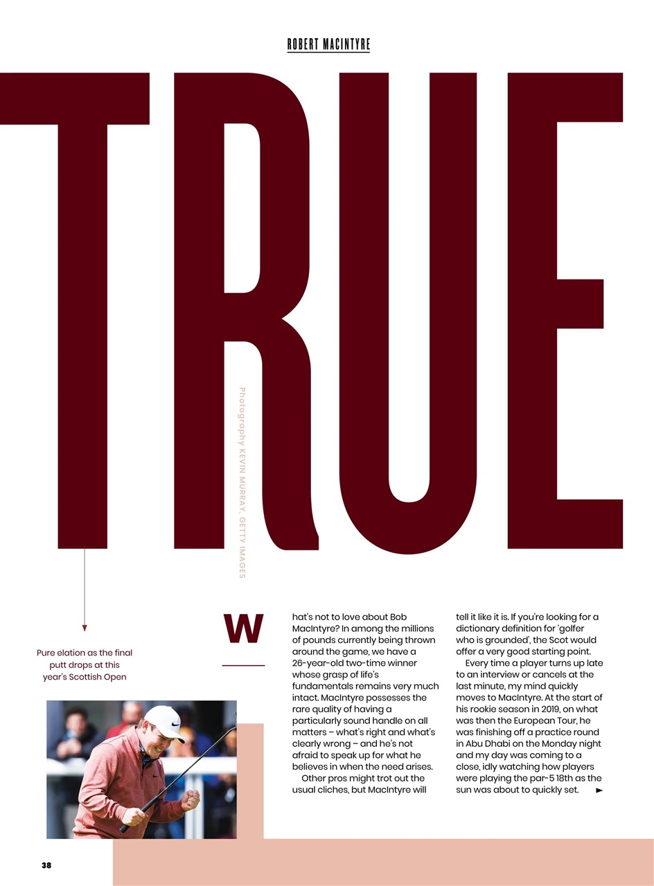 Golf Monthly Preview Pages
