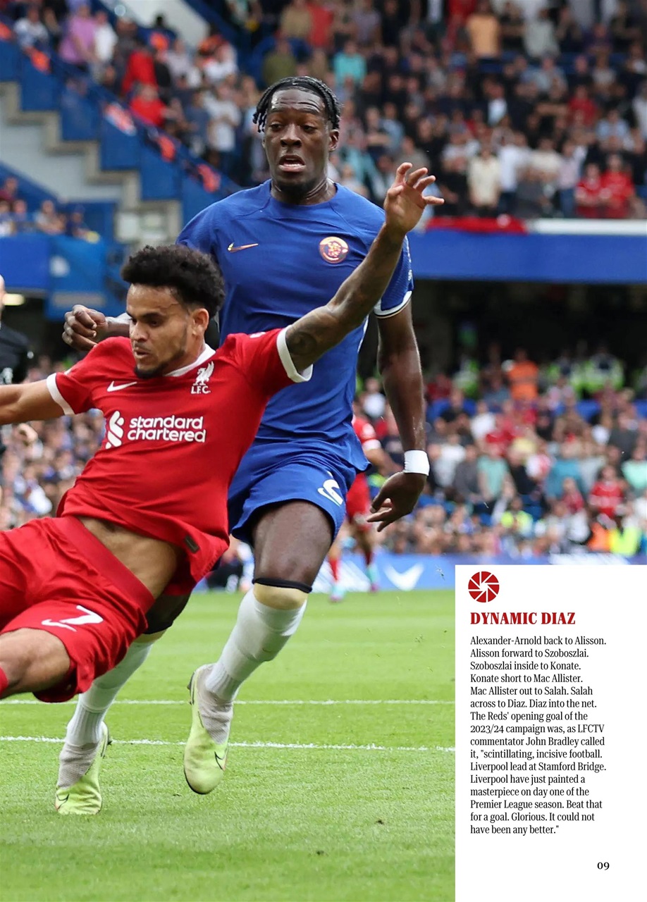 Liverpool FC Programmes Preview Pages