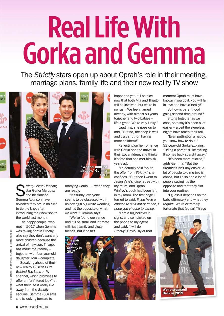 My Weekly Preview Pages