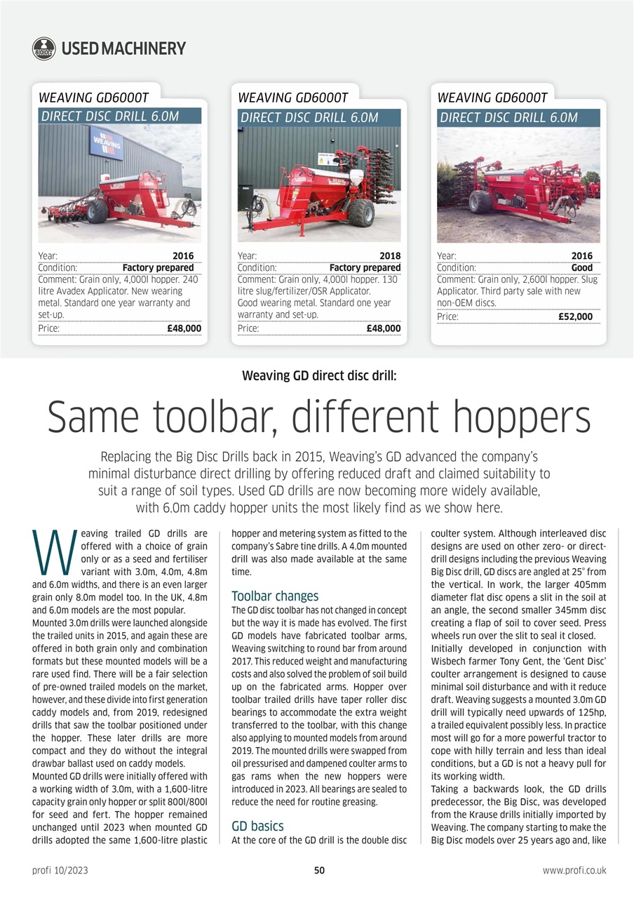 Profi International Preview Pages