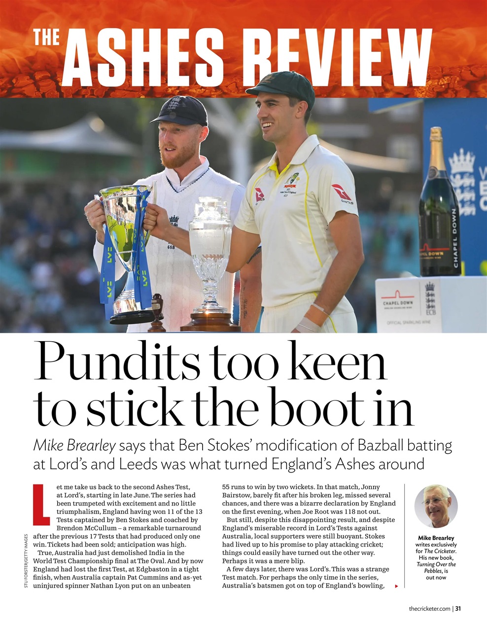 The Cricketer Magazine Preview Pages