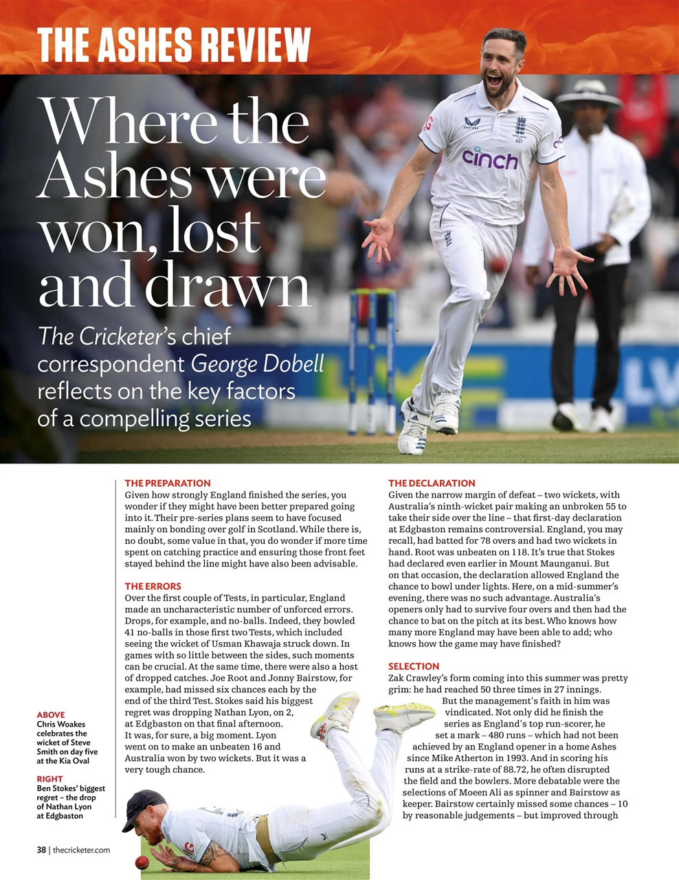The Cricketer Magazine Preview Pages