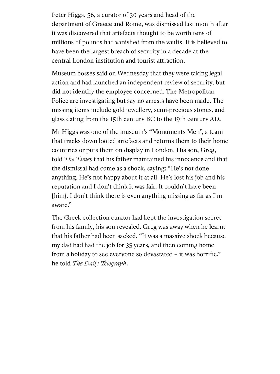 The Independent Daily Edition Newspaper Preview Pages