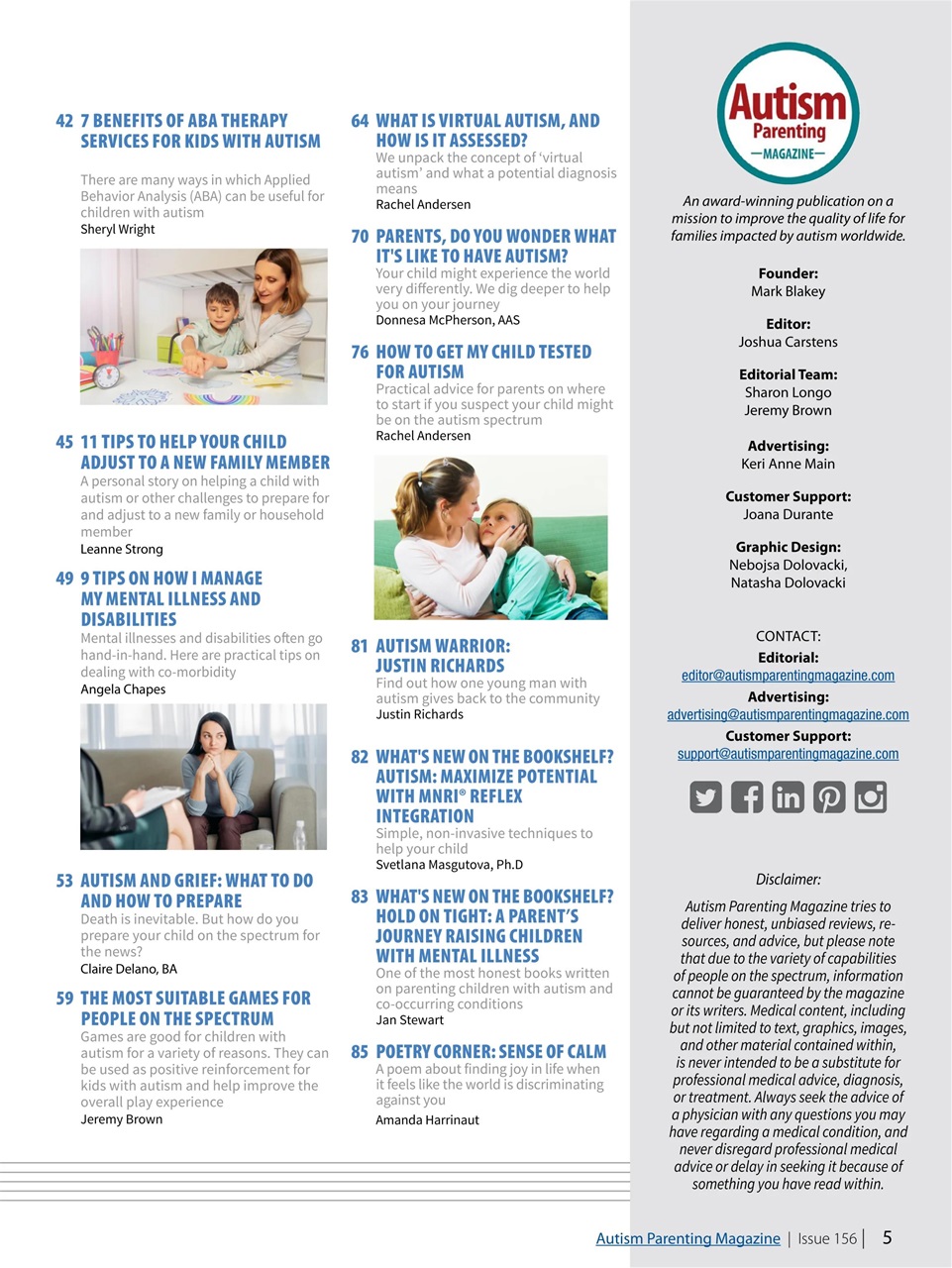 Autism Parenting Preview Pages